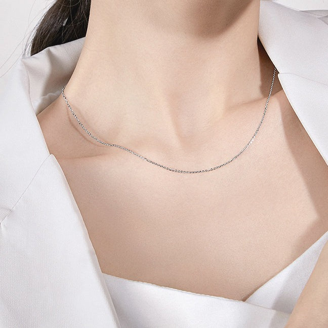 Pt950 Platinum Adjustable Basic Necklace