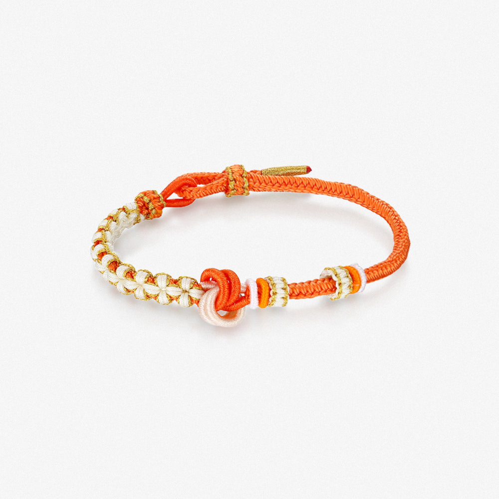 DIY Colorful Adjustable Braided Bracelet for Charm