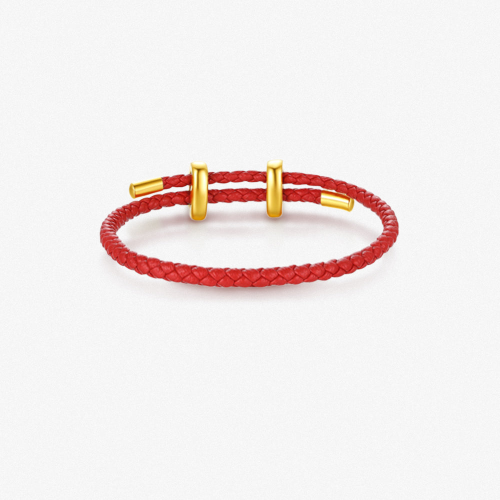 DIY Colorful Adjustable Braided Bracelet for Charm