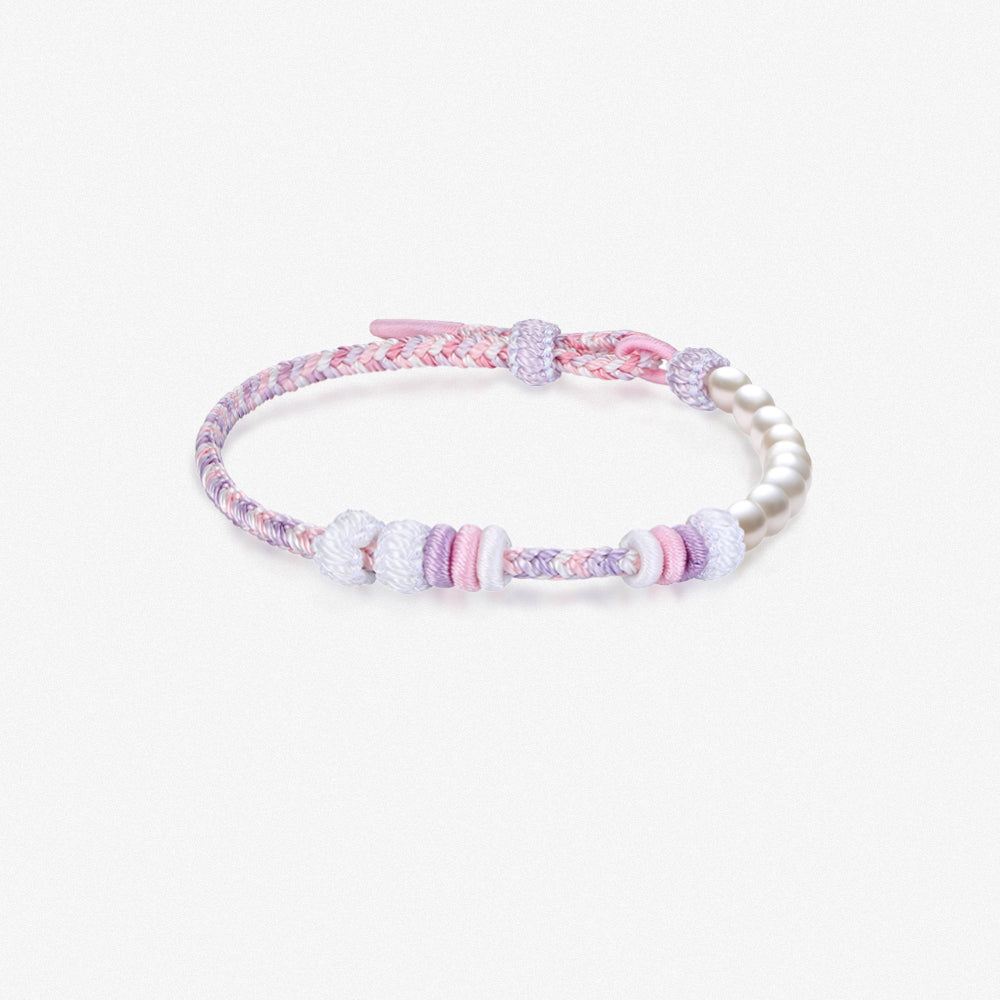 DIY Colorful Adjustable Braided Bracelet for Charm