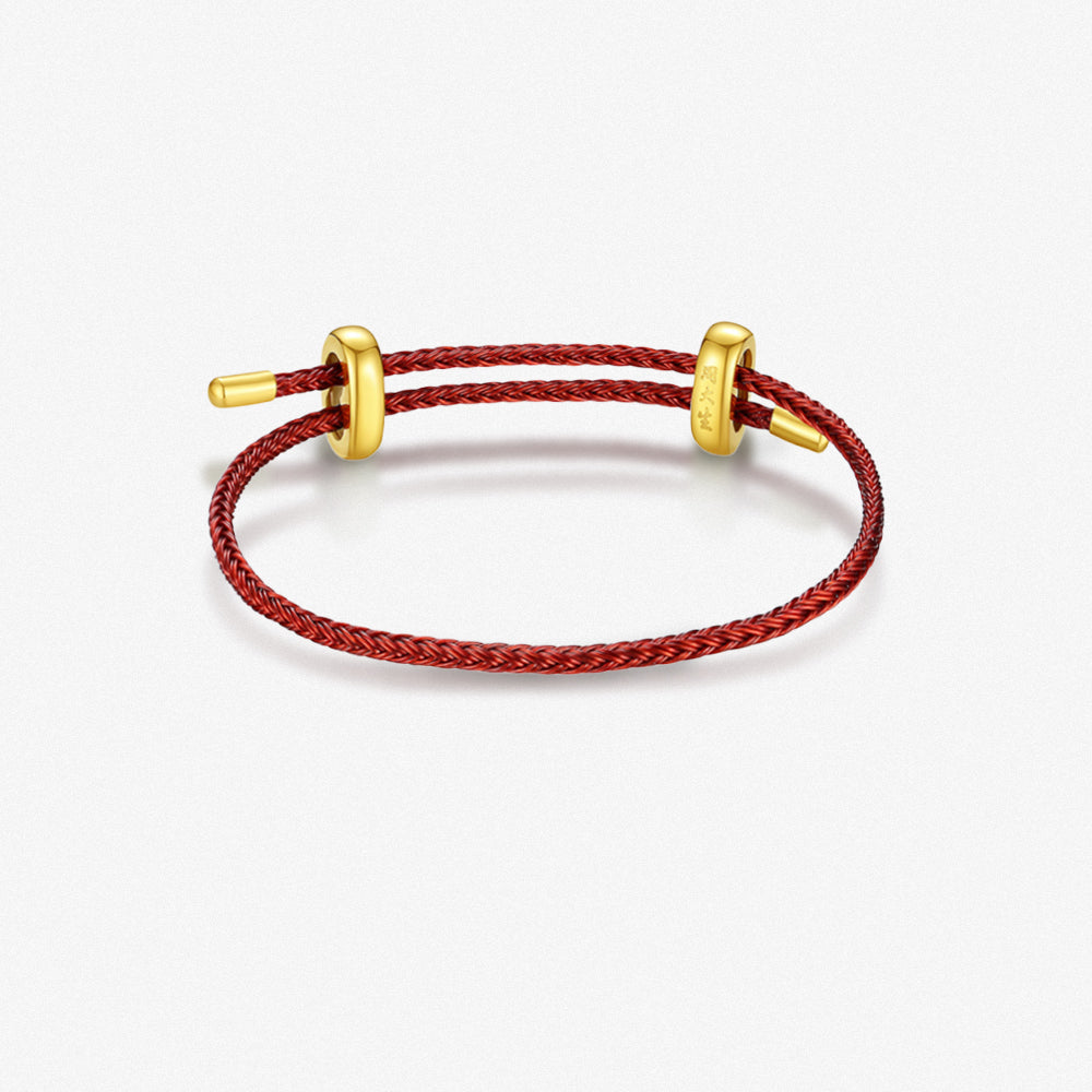 DIY Colorful Adjustable Braided Bracelet for Charm