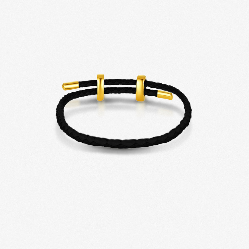 DIY Colorful Adjustable Braided Bracelet for Charm