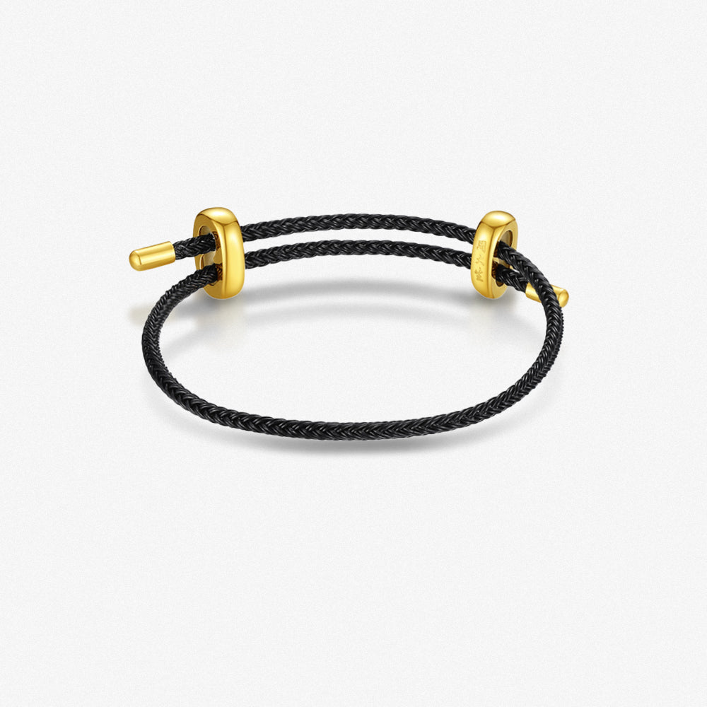 DIY Colorful Adjustable Braided Bracelet for Charm
