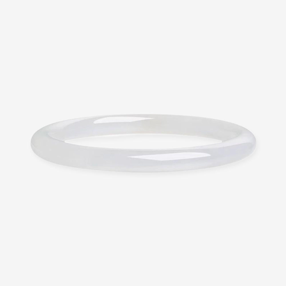 Chinese Style Jingle Chalcedony Dingdang Bangle