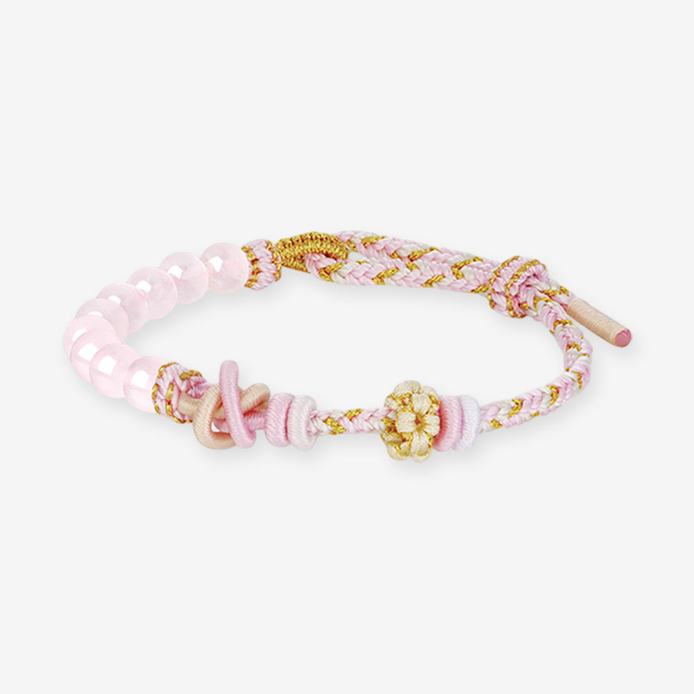 DIY Colorful Adjustable Braided Bracelet for Charm