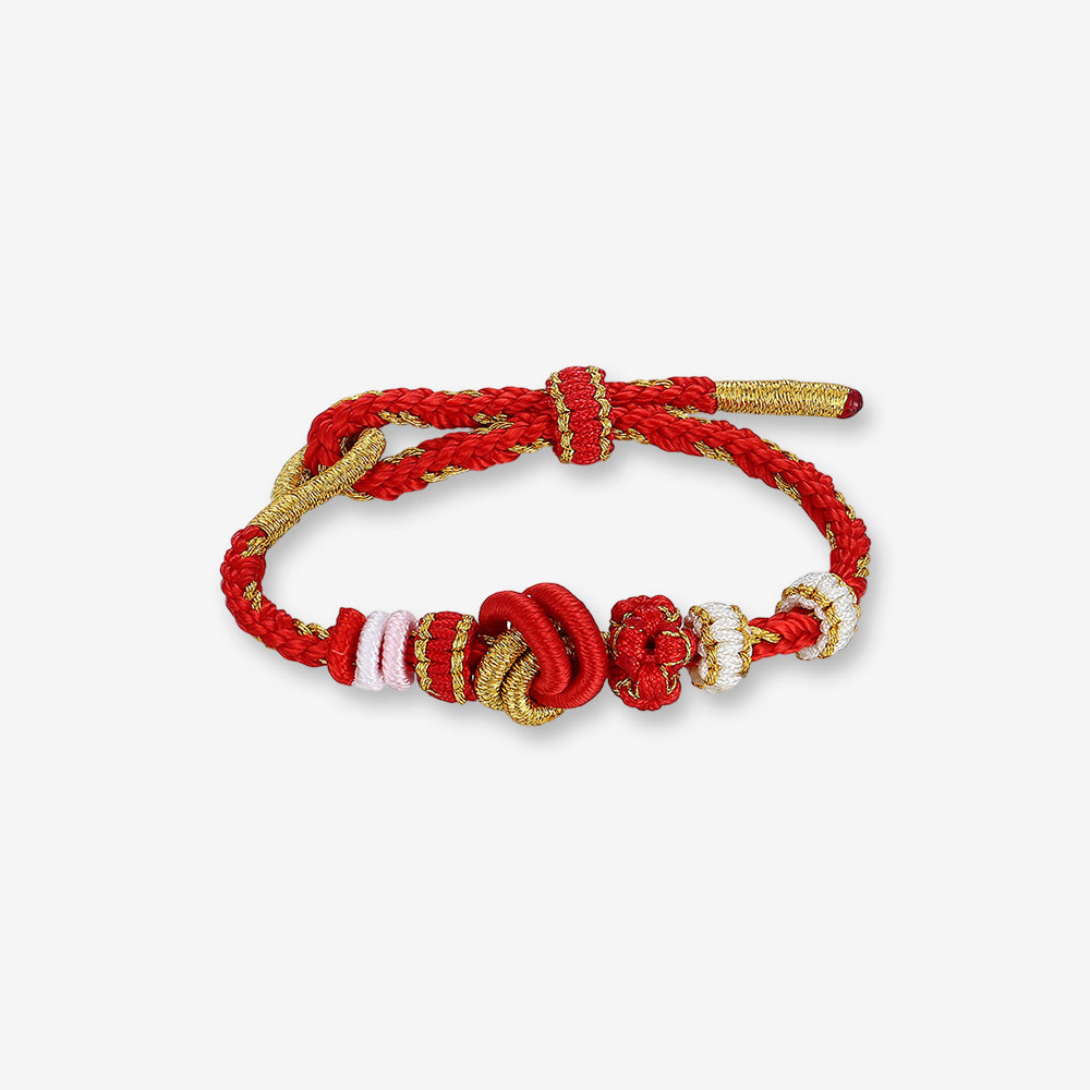 DIY Colorful Adjustable Braided Bracelet for Charm