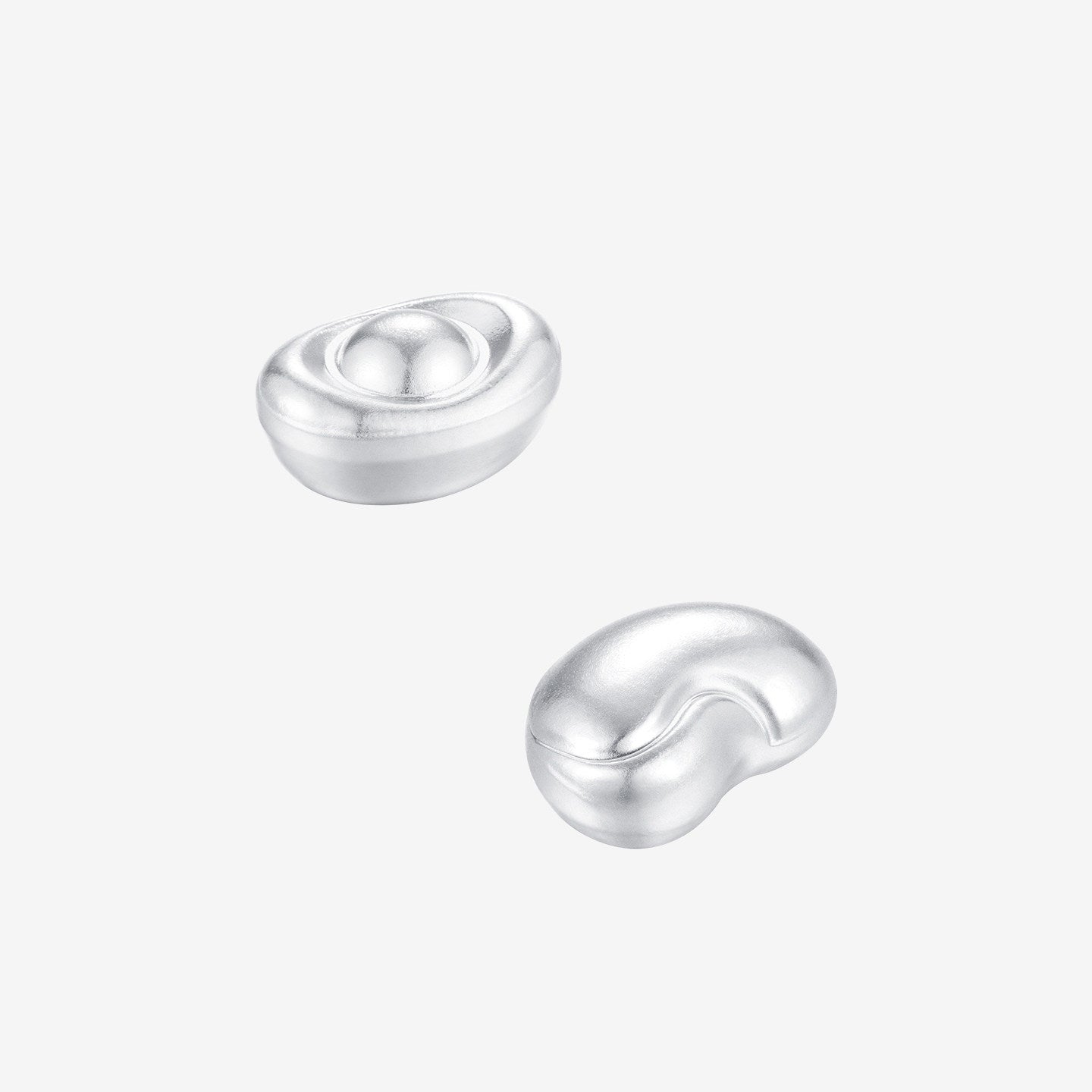 Pure Silver Bullion Blessing Bean Collectible