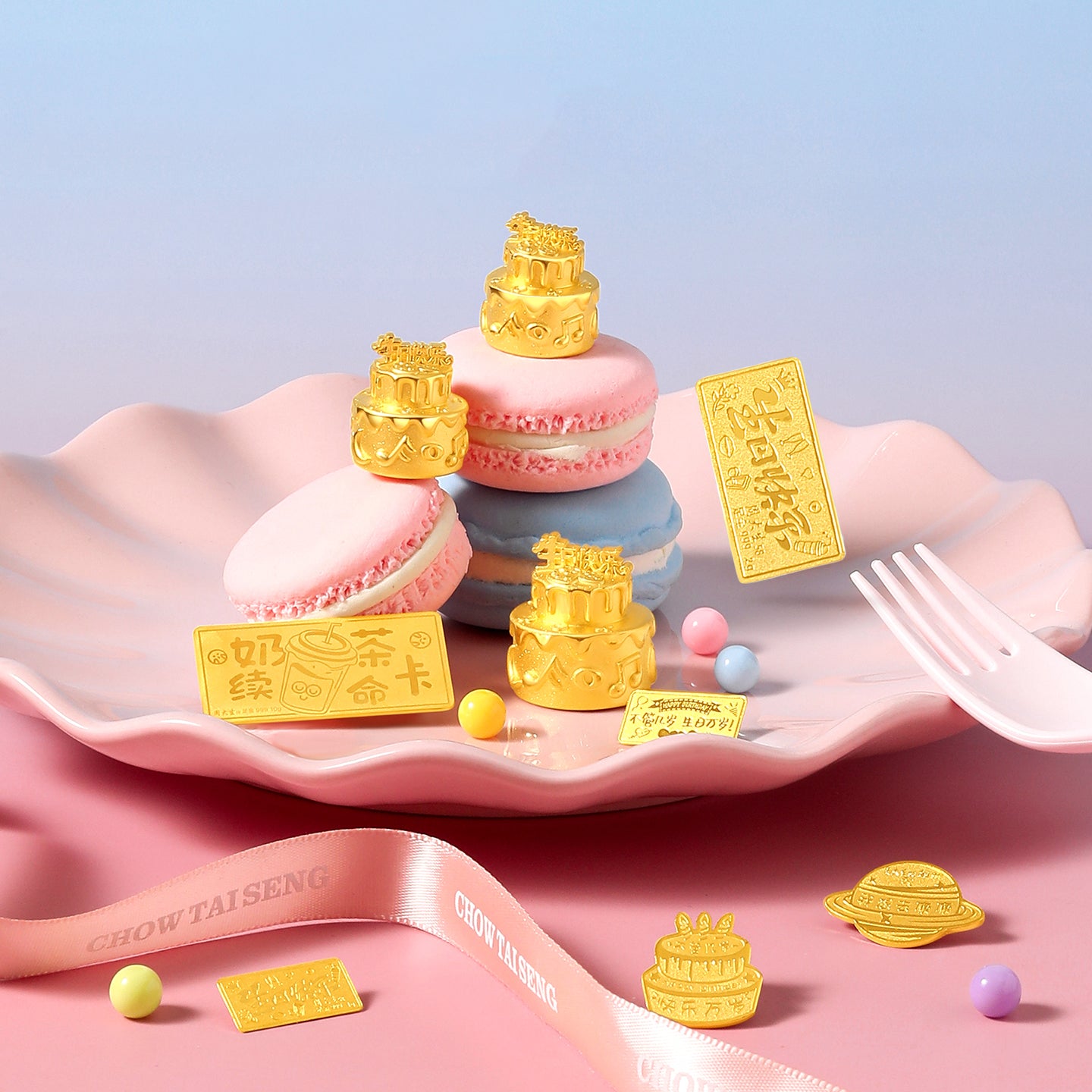 24K Gold Investment Blessing Gold Bar Collectible