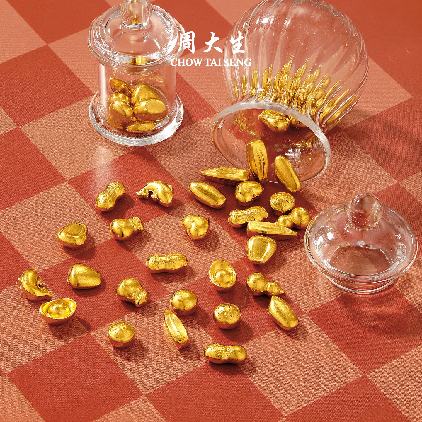 24K Gold Lucky Little Bean Investment Gold Bead Collectible