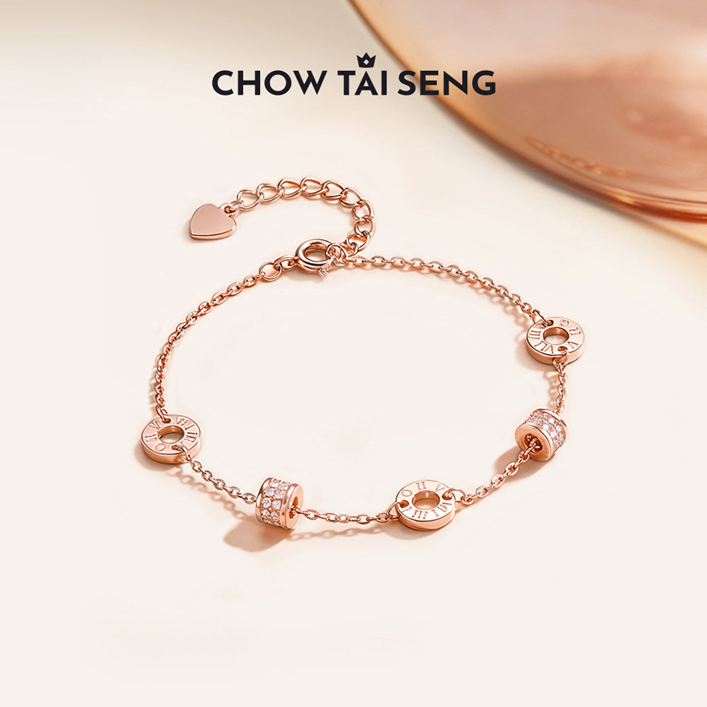Gold Plated Silver Rose Gold Small Waist Bracelet