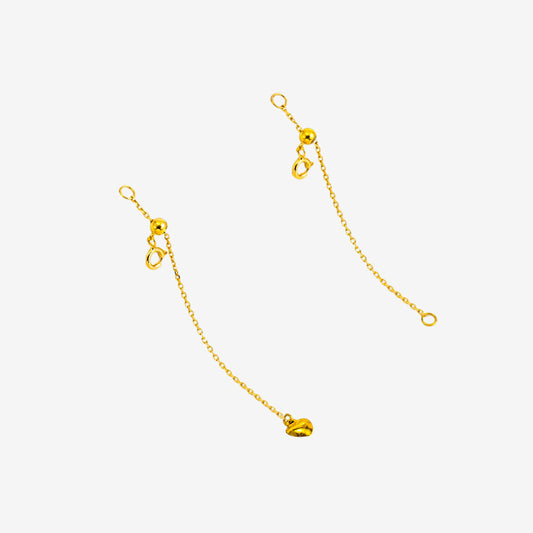 18K Gold Extension Chain for Necklace and Bracelet