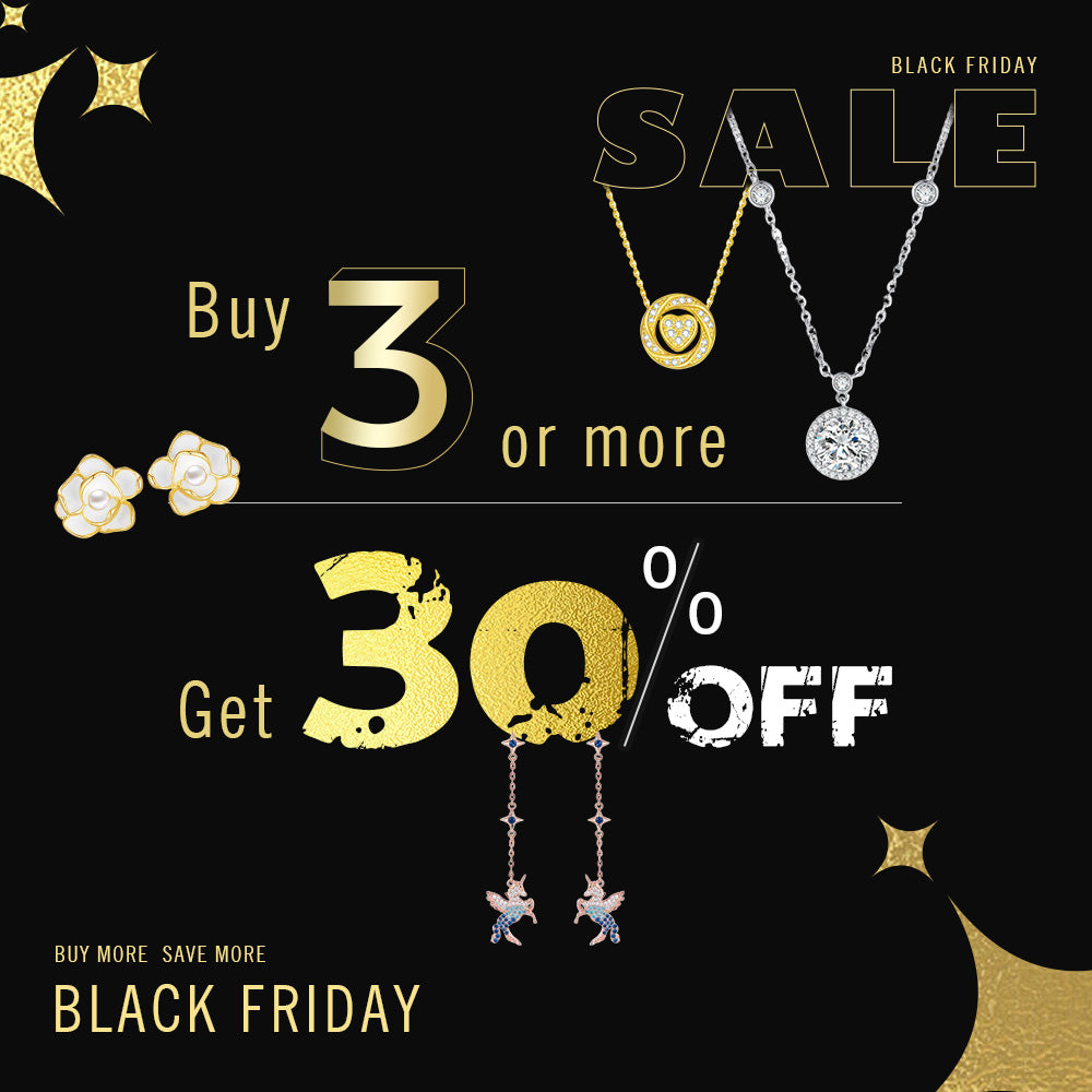 30% OFF Black Friday Sale: S925 Silver Jewelry