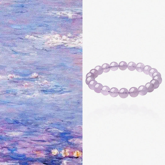 Colored Gemstone Crystal Beaded Bracelet for Charm