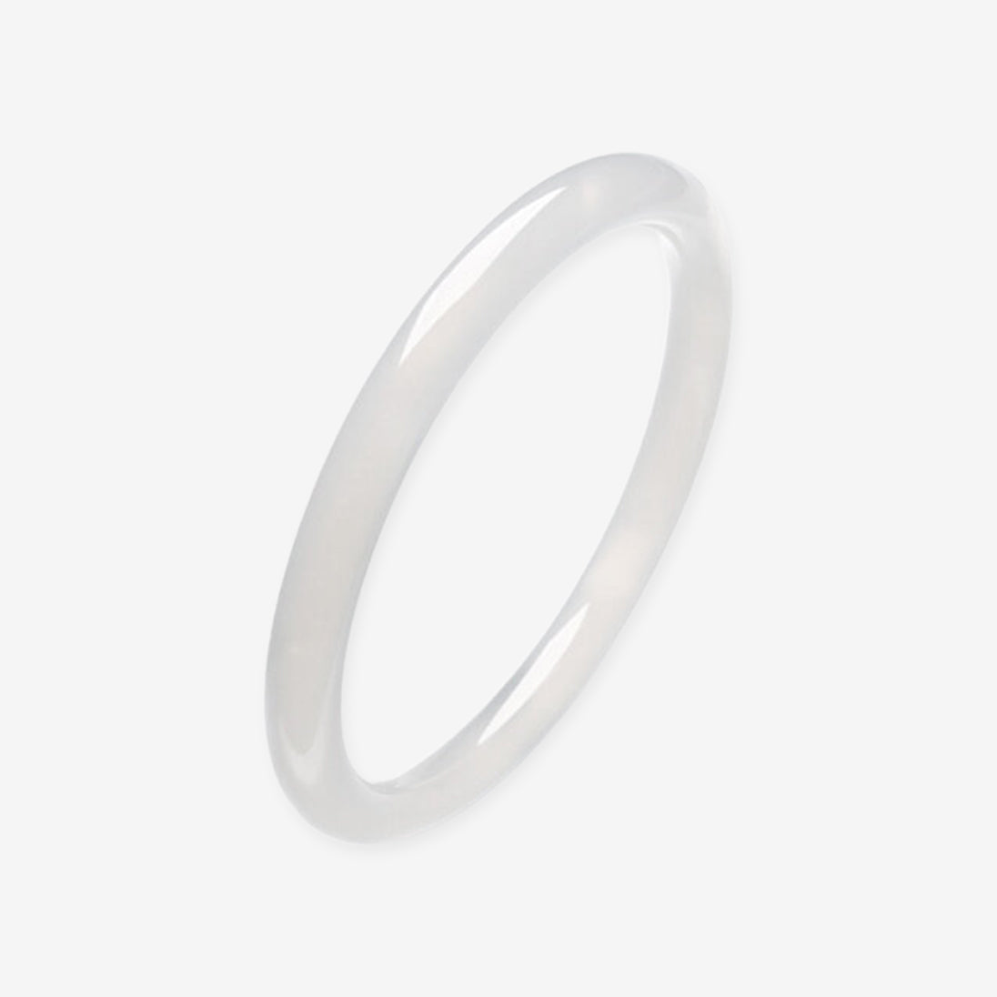 Chinese Style Jingle Chalcedony Jade Dingdang Bangle
