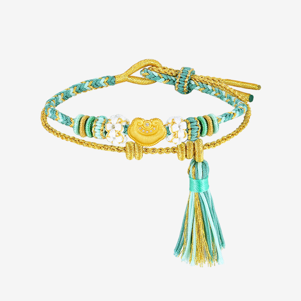 [Pre-sale] Chinese Cultural Relics Series 24K Gold Diamond Blessing Charm