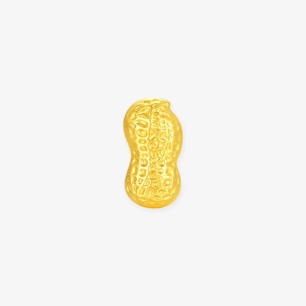 24K Gold Lucky Little Bean Investment Gold Bead Collectible