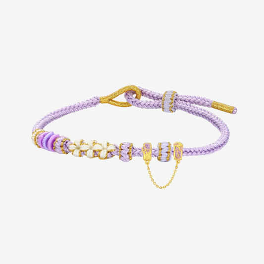 Monet Garden Series 24K Gold Butterfly Dragonfly Chain Charm