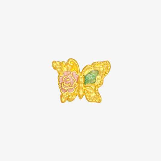 Fairy Tale Series 24K Gold Fairy Butterfly Charm