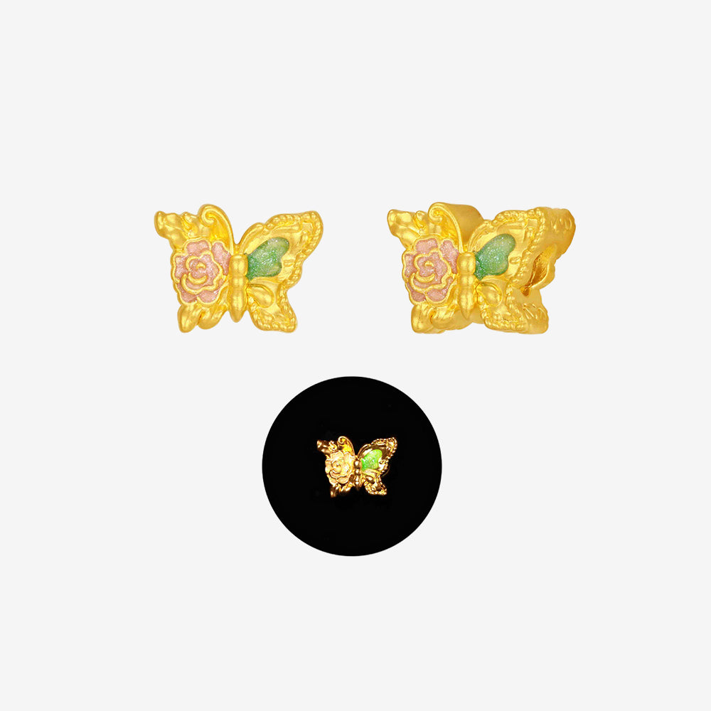 Fairy Tale Series 24K Gold Fairy Butterfly Charm