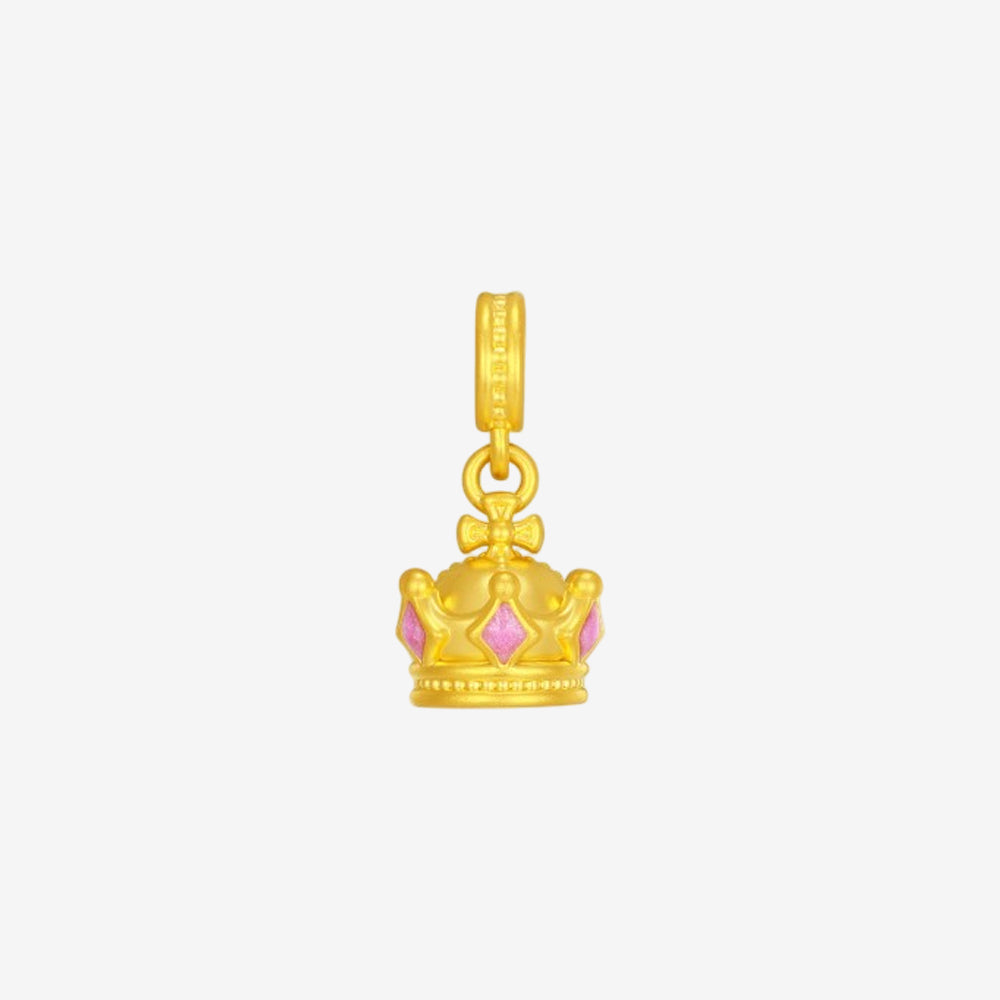 Classmate Chou IP Co-branded 24K Gold Luminous Enamel Musical Elements Charm