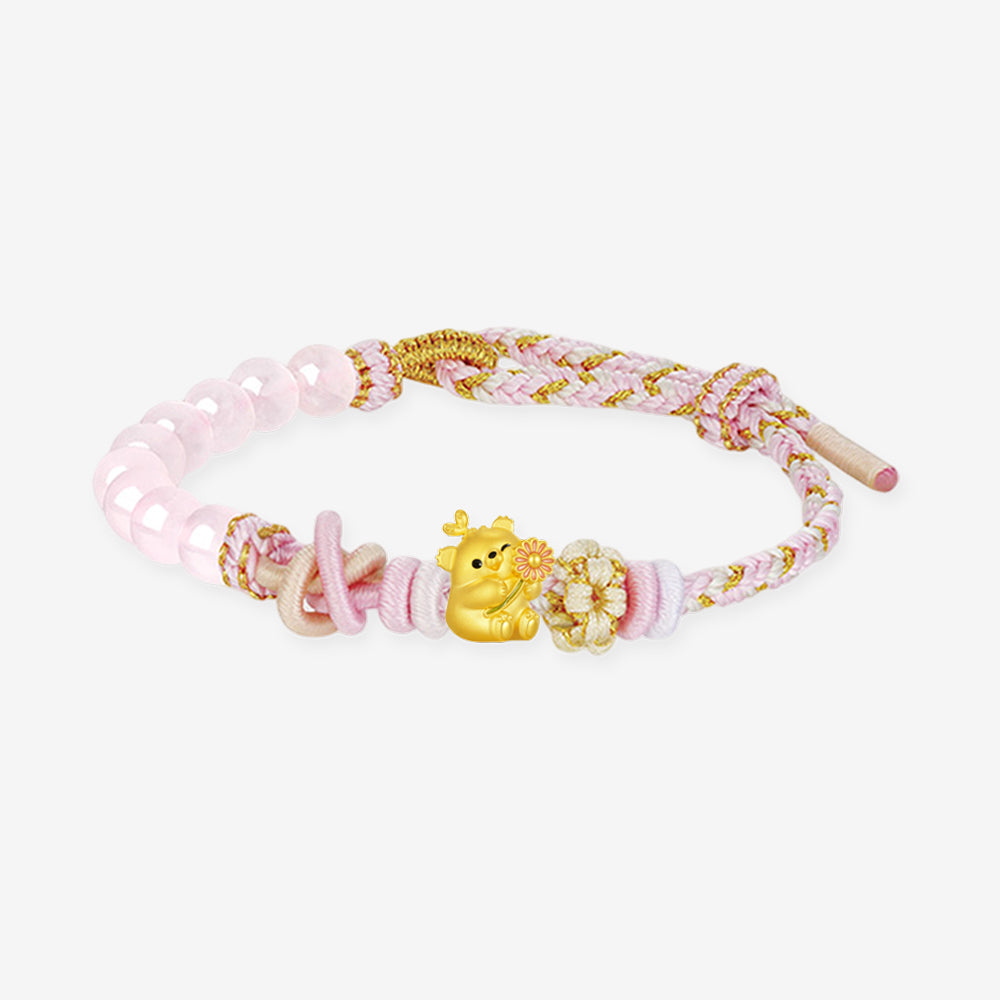 [Pre-sale] 24K Gold Enamel Sprout Bear Charm