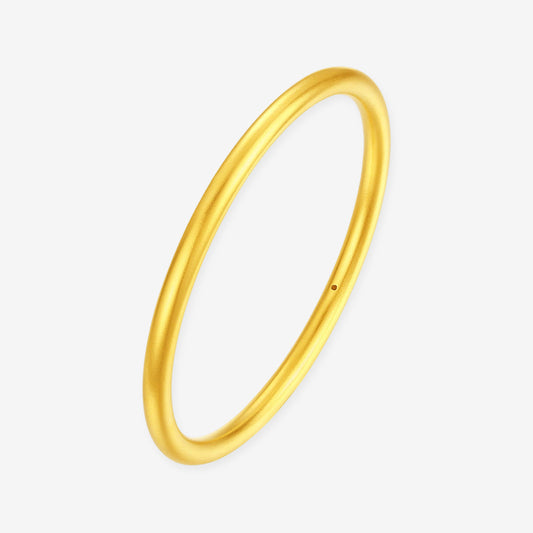 [Pre-sale] 24K Gold Slim Plain Bangle