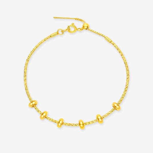 Copper Alloy Needle End Adujstable Bracelet for Charm