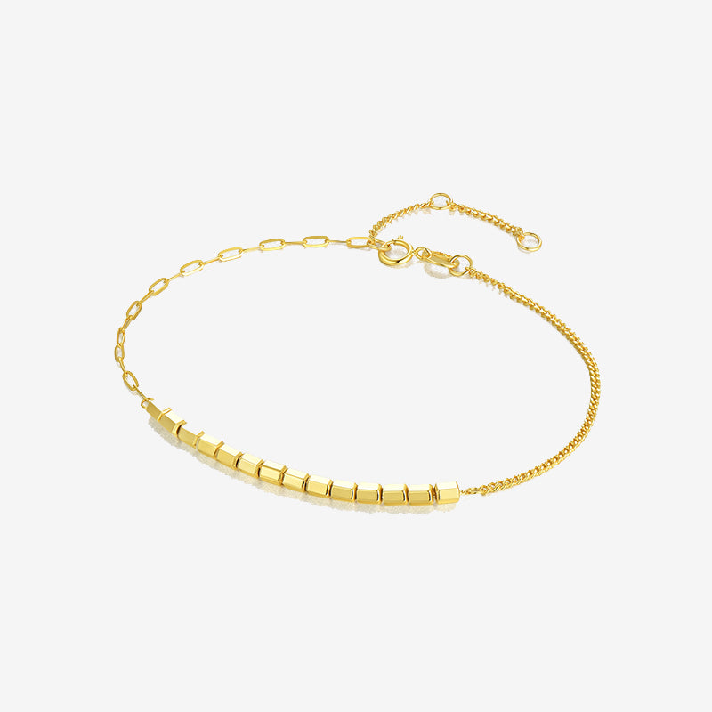 18K Gold Sugar Bracelet