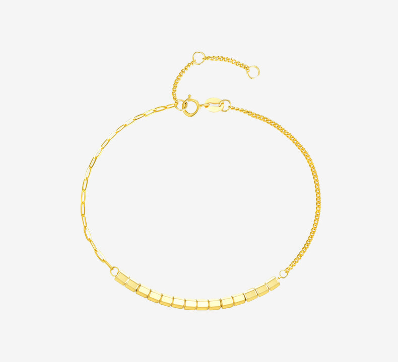 18K Gold Sugar Bracelet