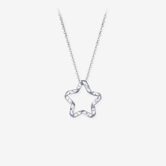 Platinum Star Pendant