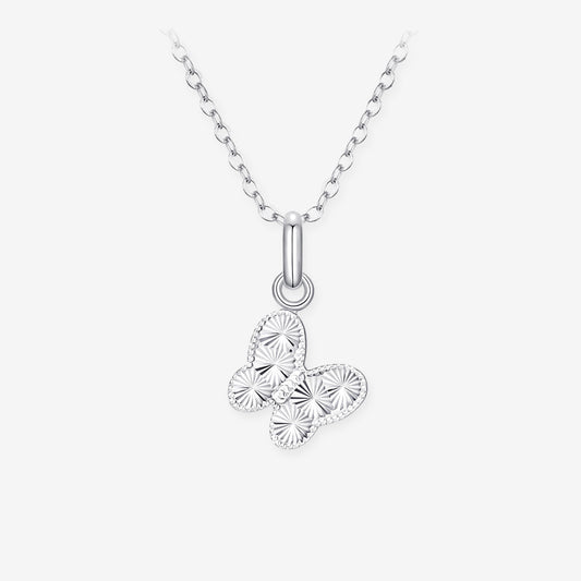 [Pre-sale] Pt950 Platinum Shining Butterfly Pendant