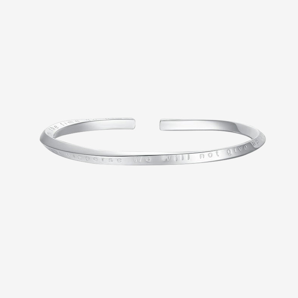 925 Silver Mobius Strip Bracelet