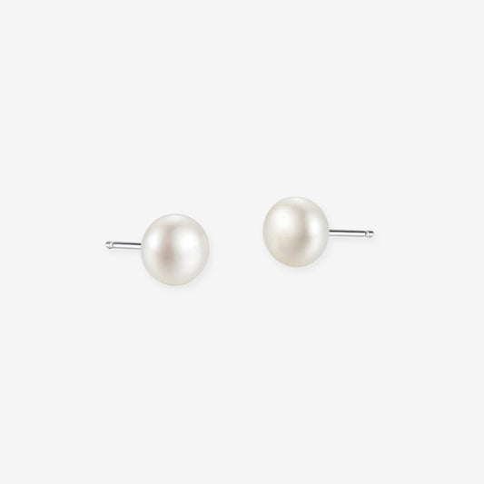 Natural Freshwater Pearl Stud Earrings