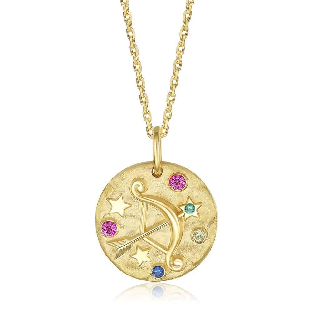 S925 Silver Vintage Zodiac Signs Necklace