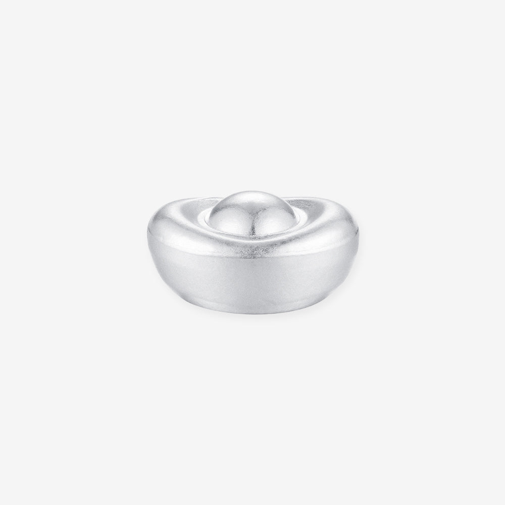 Pure Silver Bullion Blessing Bean Collectible