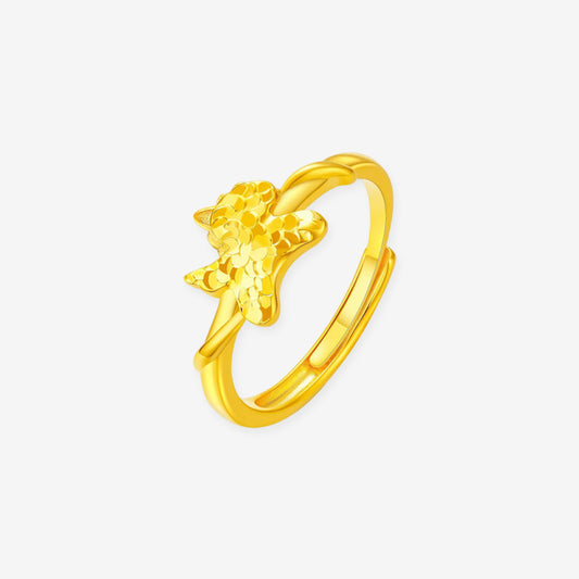 [Pre-sale] Silver Hetian Jade Bamboo NecklaceGold-plated Silver Lucky Horse Ring