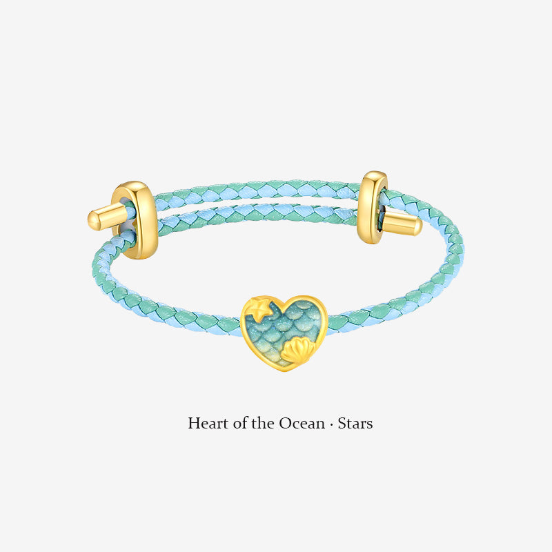 First Series 24K Gold Luminous Enamel Ocean Legend Charm Set