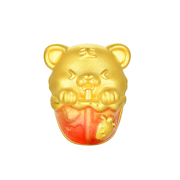 First · Cultural Blessing Series 24K Gold Enamel Chinese Zodiac Charm