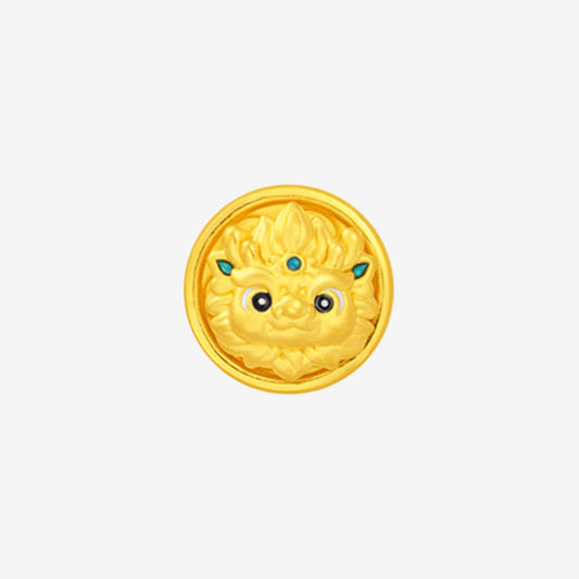 [Pre-sale] Wonderful Equation Series 24K Gold Auspicious Kirin Charm