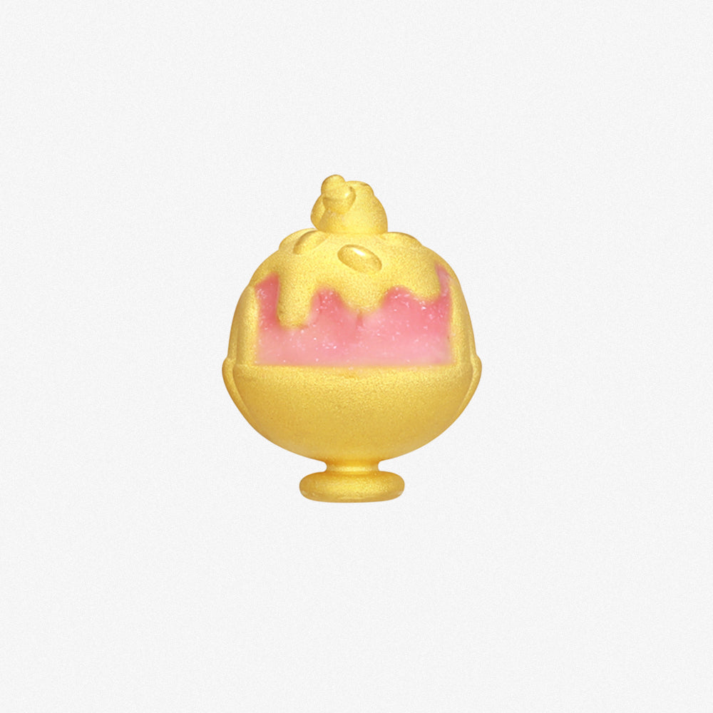 Wonderful Equation Series 24K Gold Sweet Jelly Charm