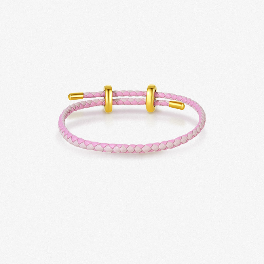 Colorful Adjustable Braided Bracelet for Charm