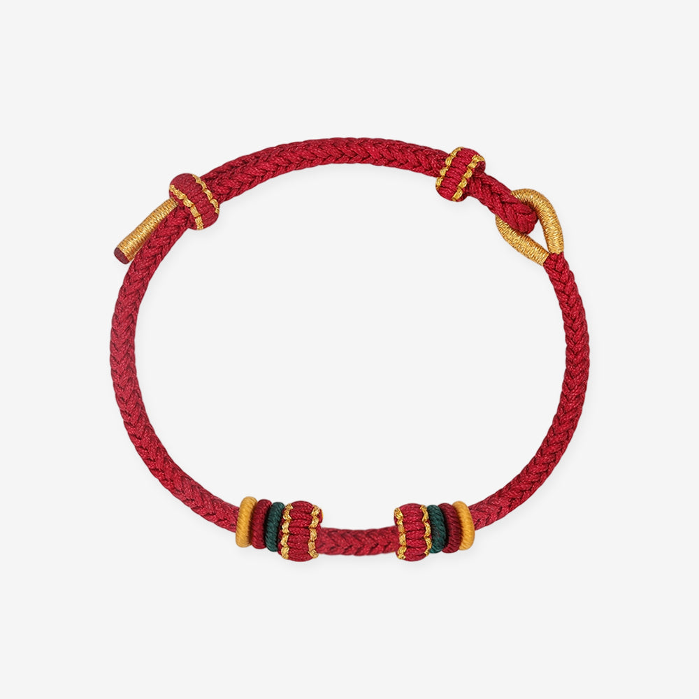 DIY Colorful Adjustable Braided Bracelet for Charm