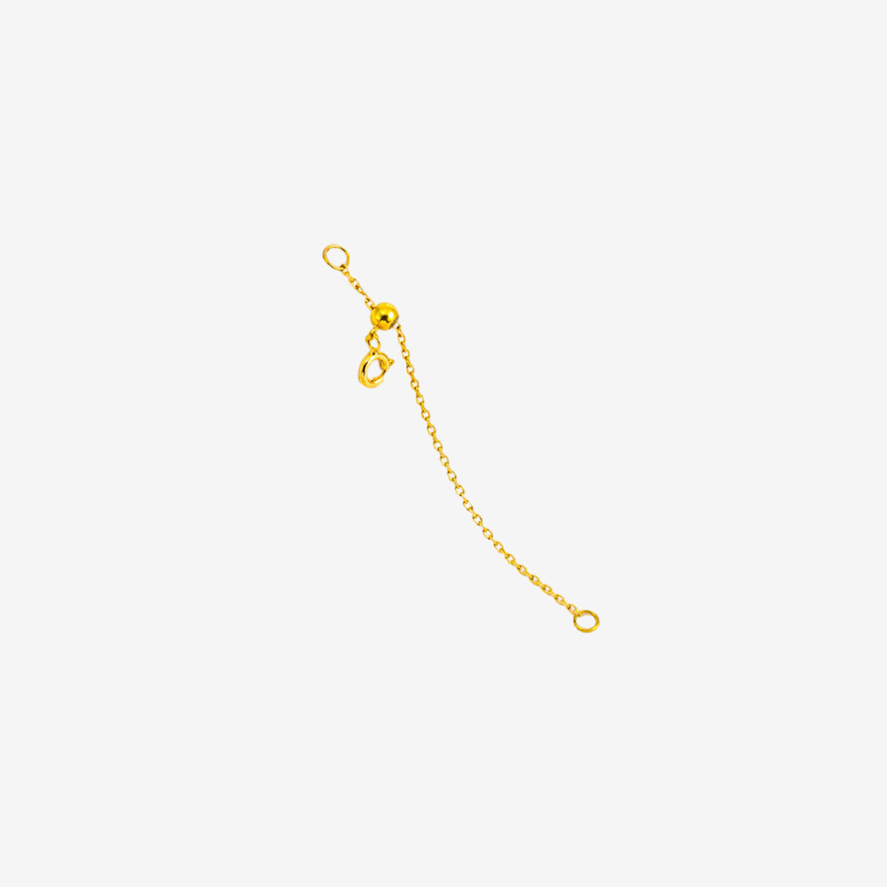 18K Gold Extension Chain for Necklace and Bracelet